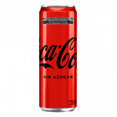Coca Cola Sin Azúcar 355 Ml
