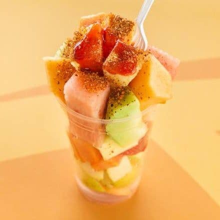 Coctel de frutas sencillo