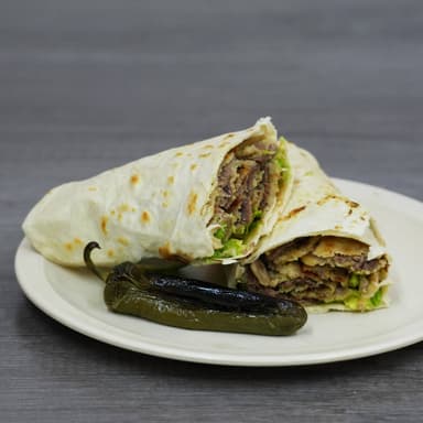 Burrito de Milanesa de Puerco