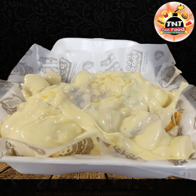 Perro Gratinado tnt mas papitas