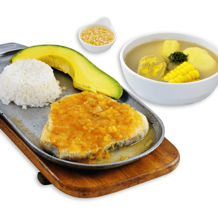 Sancocho De Bagre Asado
