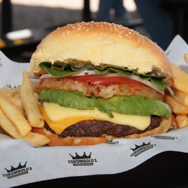 Hamburguesa spicy piña