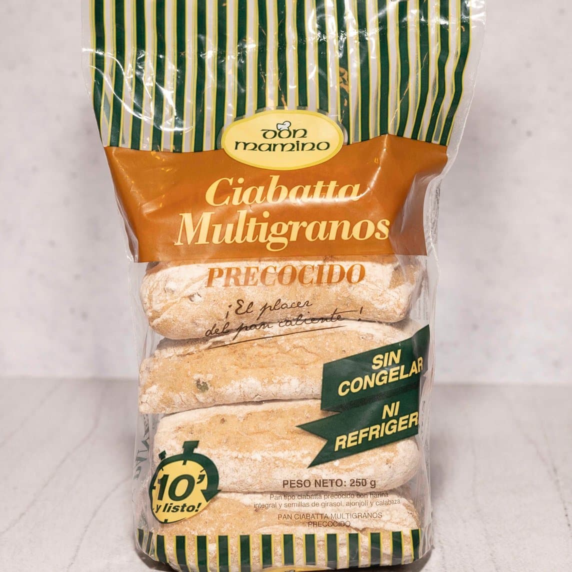 Ciabatta Multigrano Precocida X5 Und