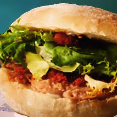 Pambazo a la plancha chorizo