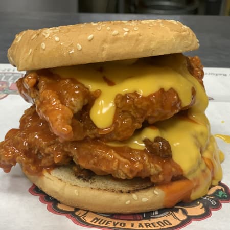 Combo - Double Buffalo Chiken Sandwich