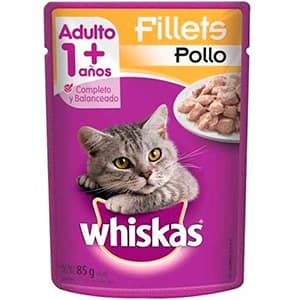 ALIM GATO WHISKAS POUCH POLLO 85 G