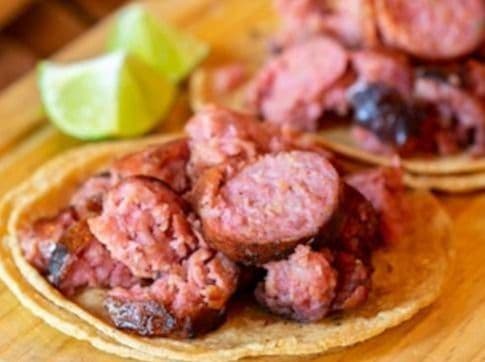 Orden de Tacos de Chorizo Argentino 5pza