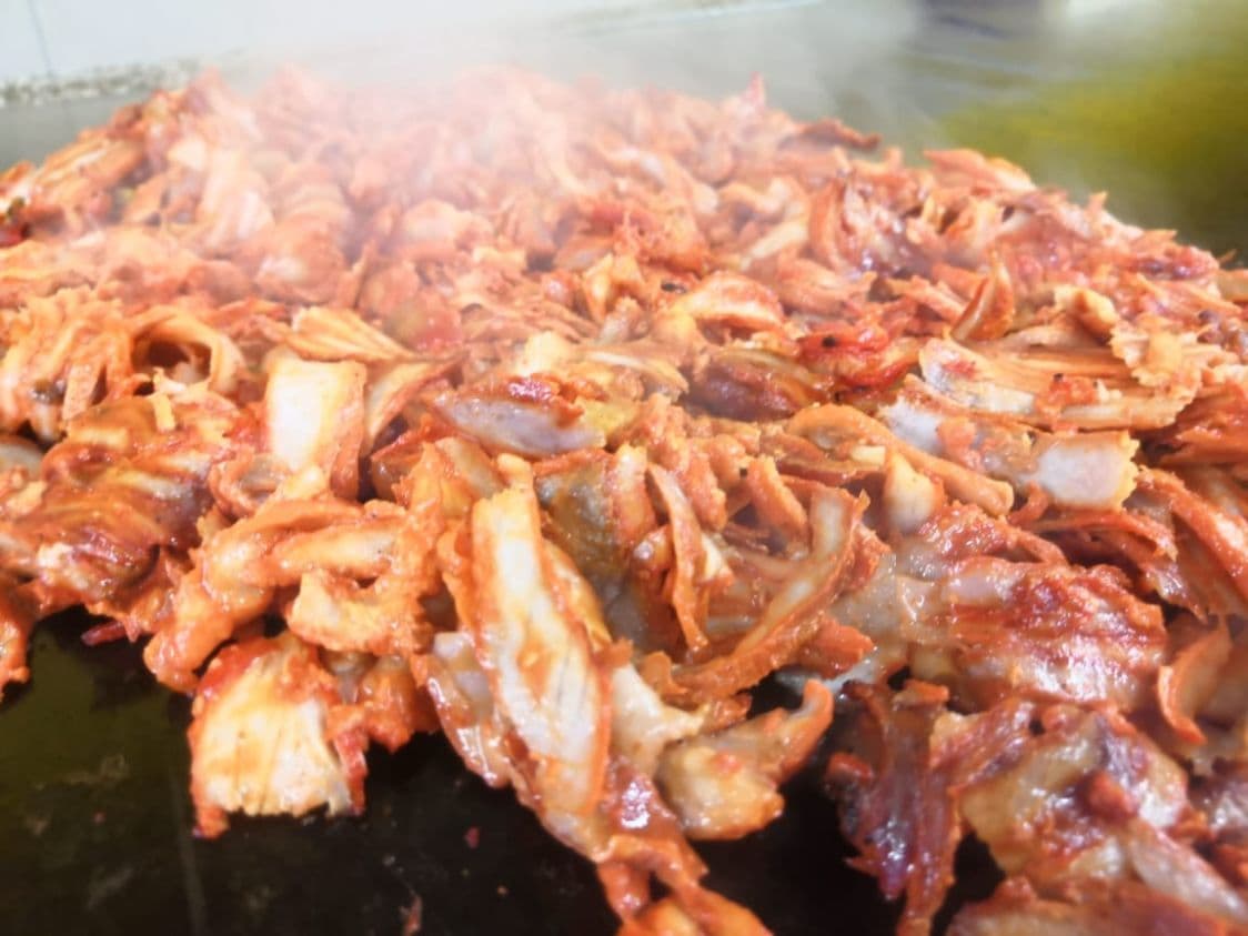 Taco al Pastor con Queso