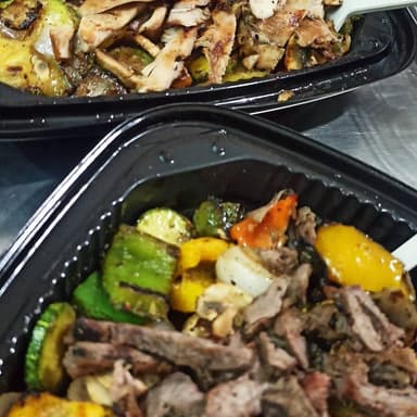 vegetales c/ arrachera