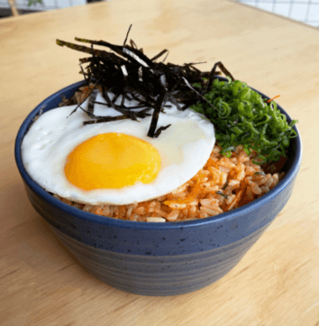 Arroz kimchi