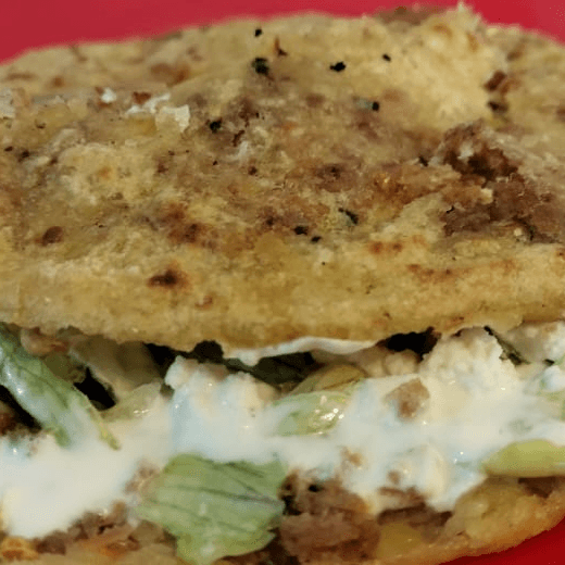 Gordita de Migajas a Comal