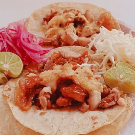 3 Tacos Blanditos y Bebida