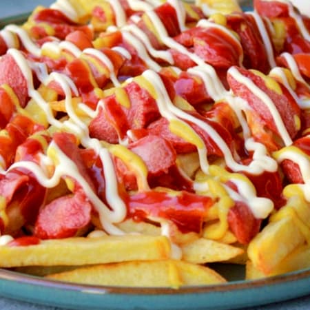 Salchicha Papas