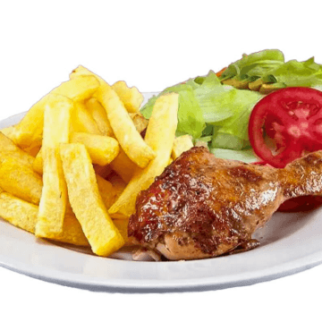 1/8 de pollo a la brasa