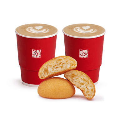 Combo 2 Cappuccinos Md+ 2 Almojabanas