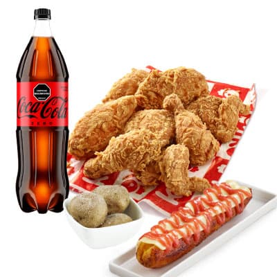 Combo kronch madurito, papas y gaseosa