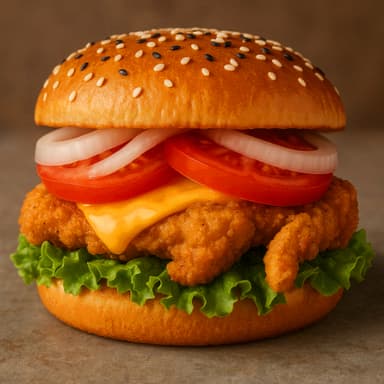 Hamburguesa Crispy