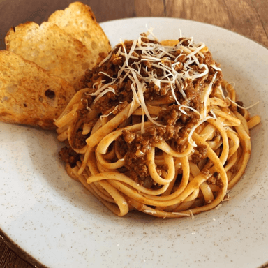 Tallarines a la Bolognesa