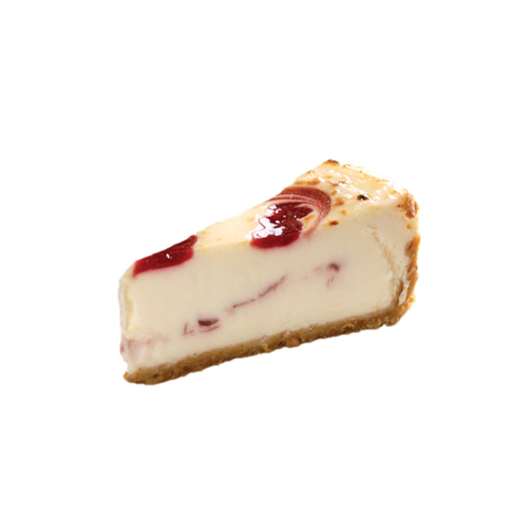Raspberry White Chocolate Cheesecake