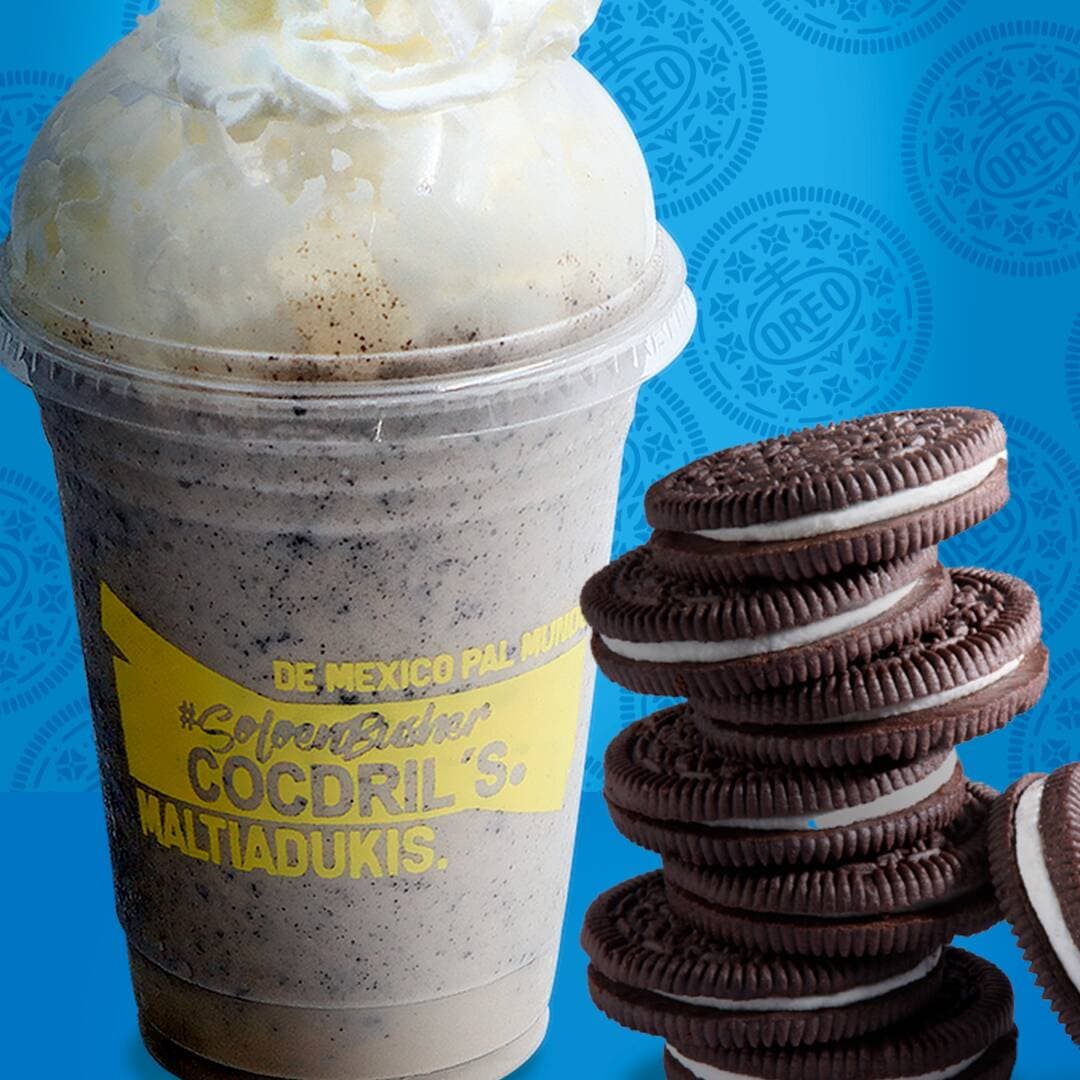 Malteada de Oreo