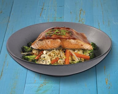 Salmón Teriyaki