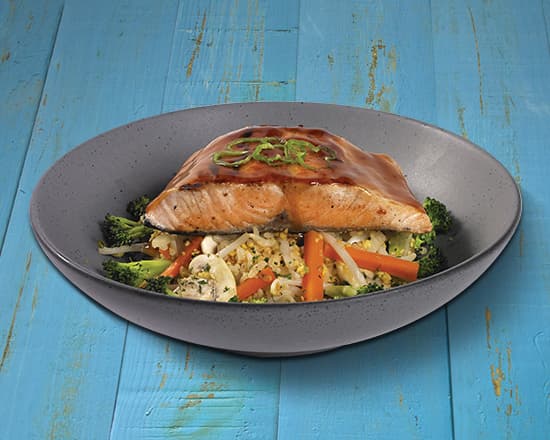 Salmón Teriyaki