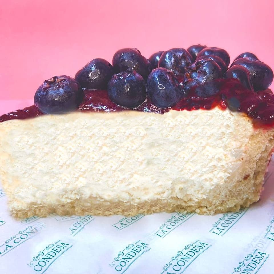 Cheesecake New York Arandanos Sin Azúcar