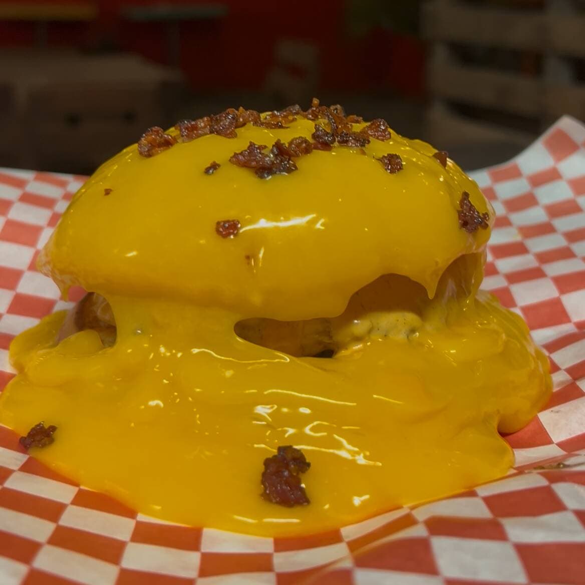 Rainy Cheeseburger