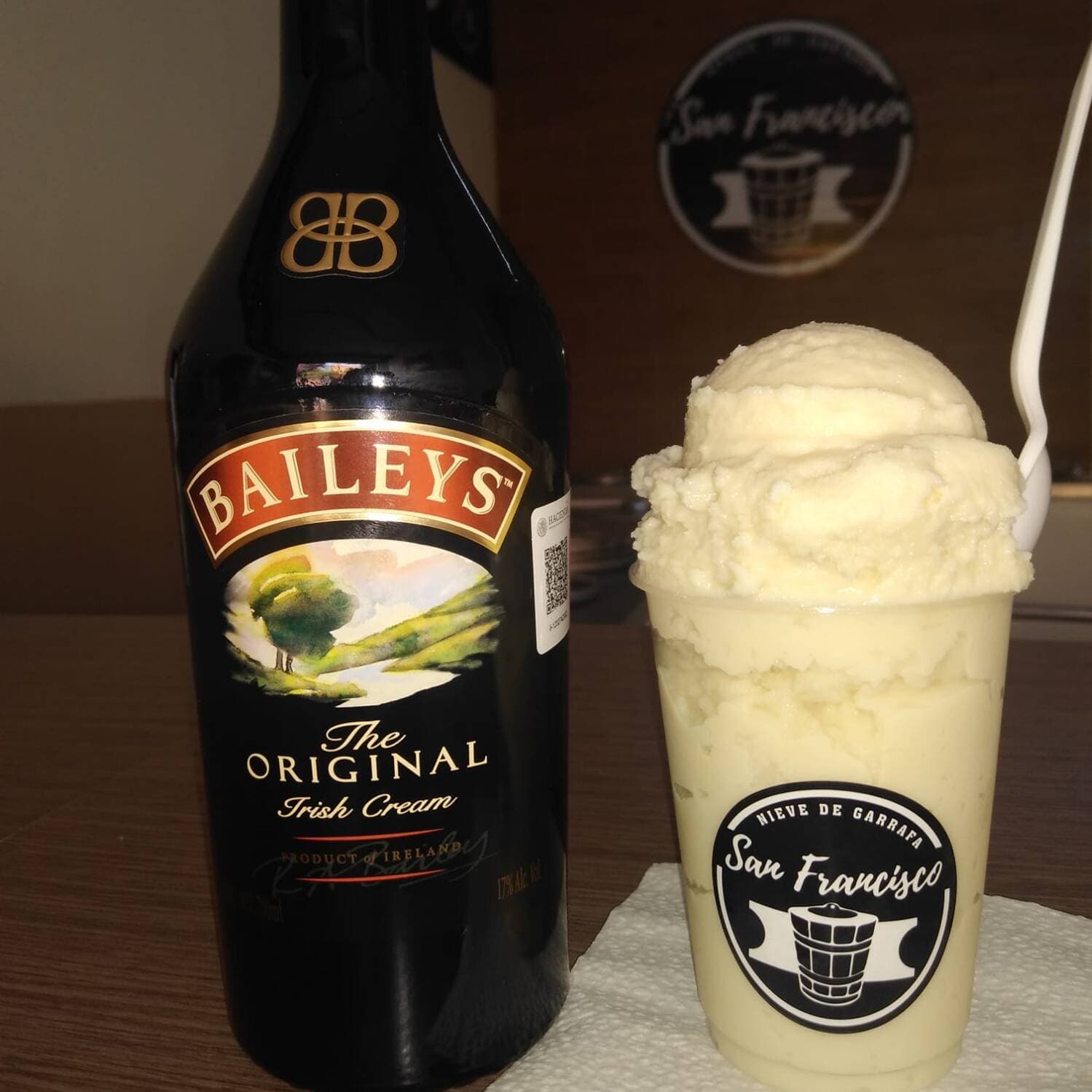 Nieve de Leche Baileys