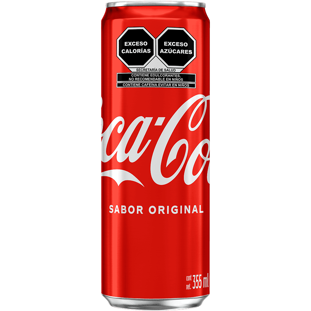 Refresco CocaCola 355 ml lata
