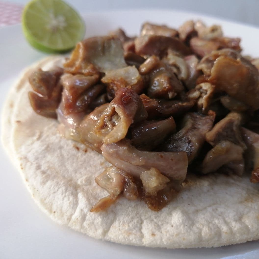 Taco Dorado de Tripa