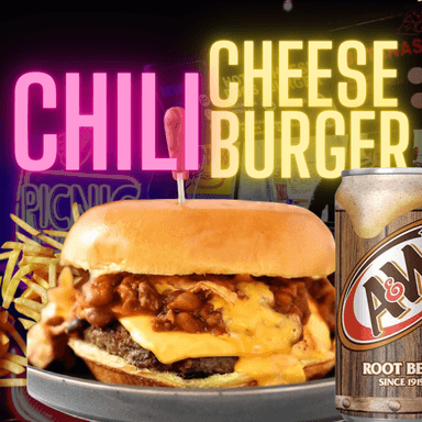 Chili Cheese Burger 1 carne