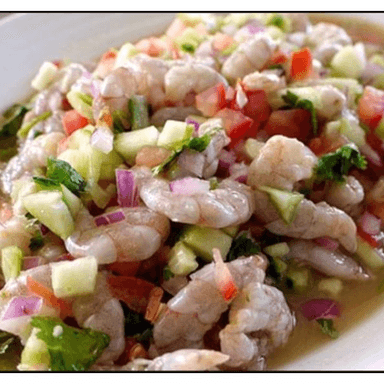 Ceviche de Camarón medio litro