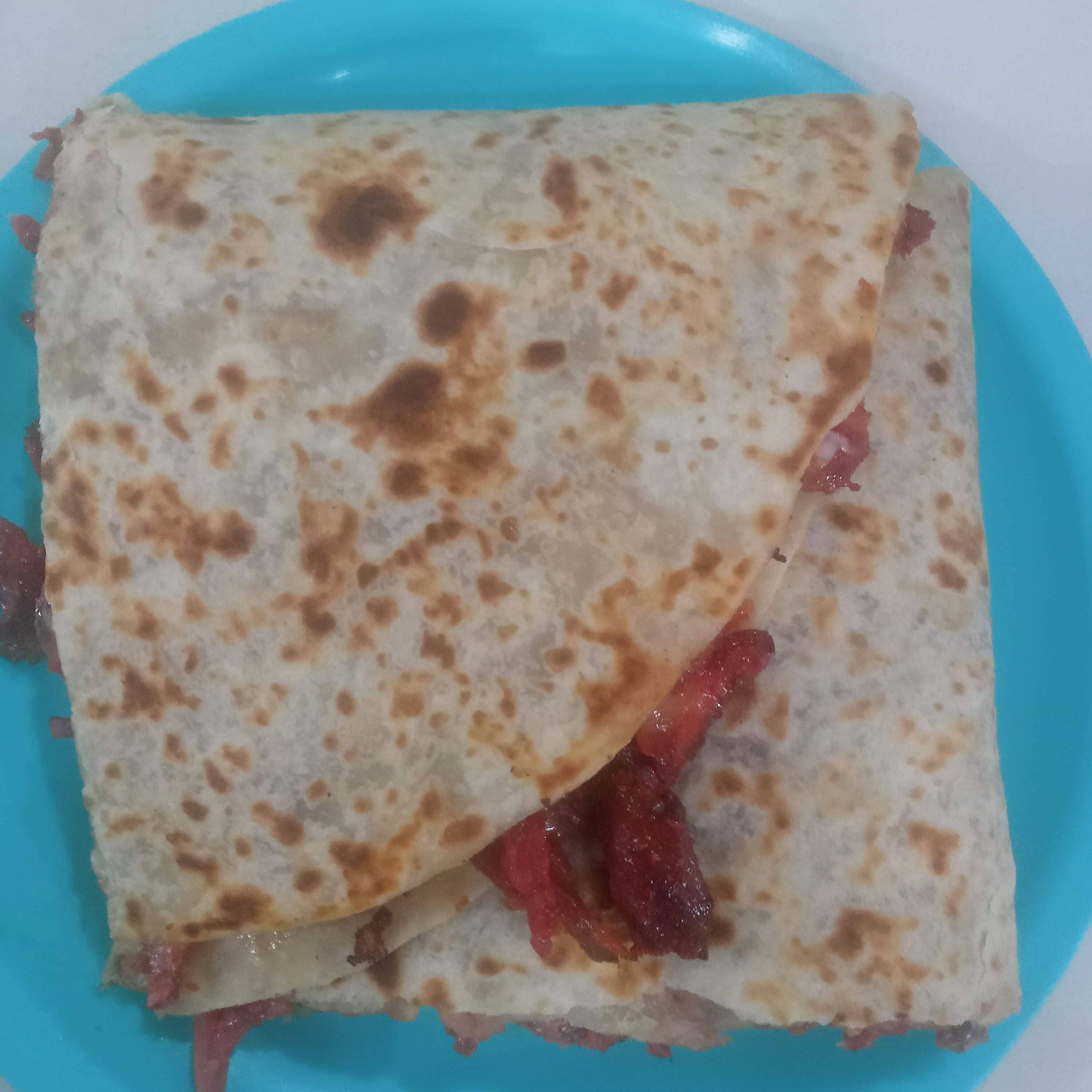 Quesadilla jumbo de pastor