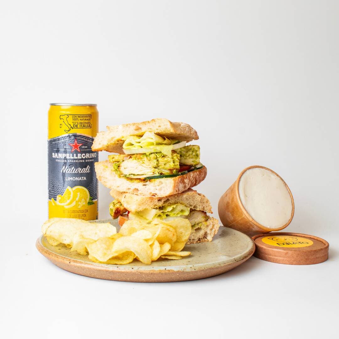 Combo Ciabatta de Pesto