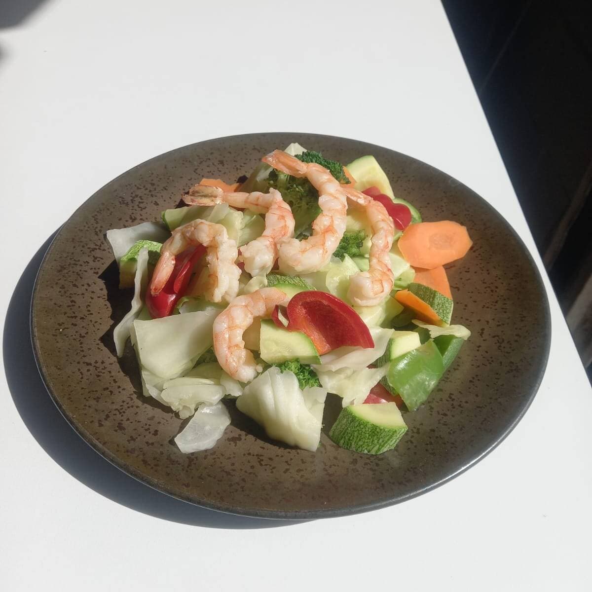 Tepanyaki de Camarón