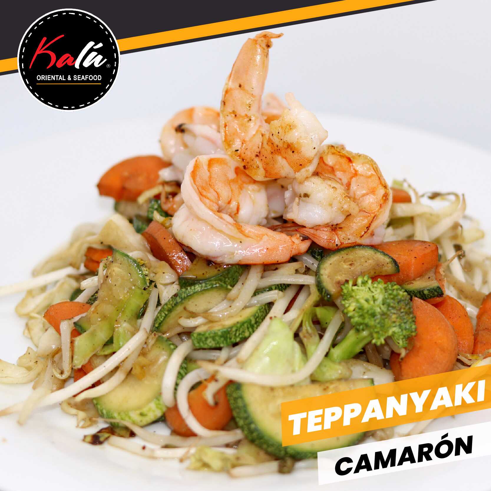 Teppanyaki Camarón