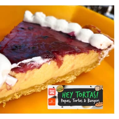 Pay de queso con zarzamora