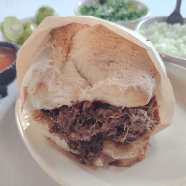 Lonche de Barbacoa