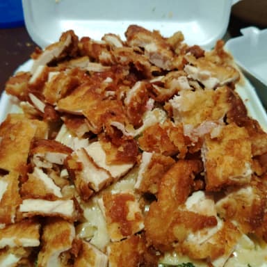 Alfredo con Pechuga Crispy