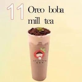 11. OREO Boba Tea