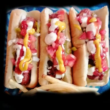2 Hot Dog Sencillos