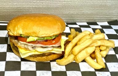 Hamburguesa 3 Quesos