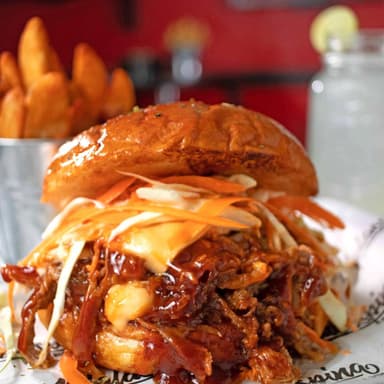 Hamburguesa BBQ Pork