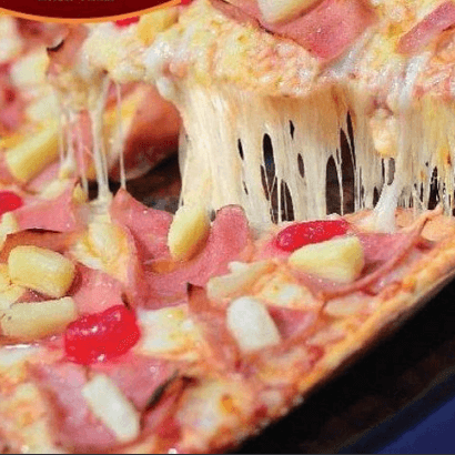 1 Pizza Mediana Hawaiana Internacional