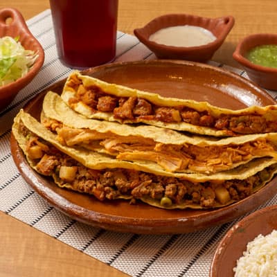 Quesadillas al comal
