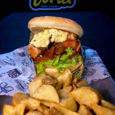 Hamburguesa de Chicharrón