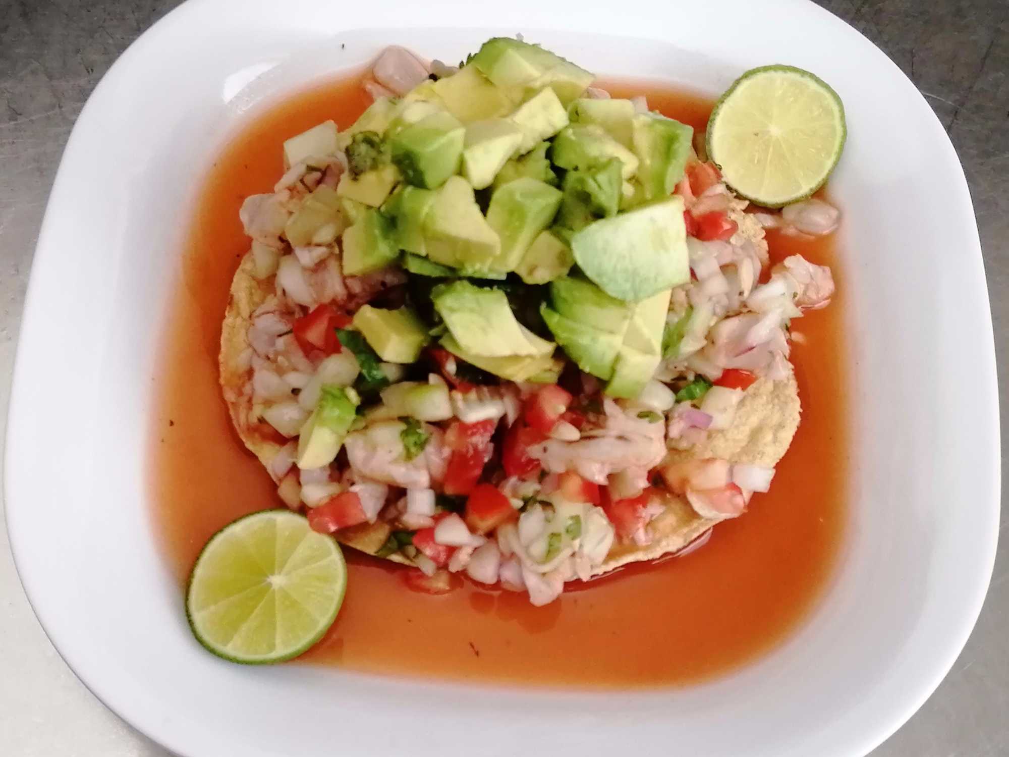 TOSTADA DE CAMARON
