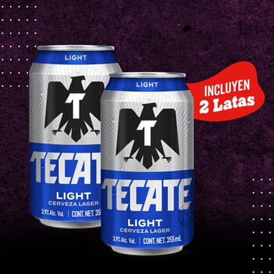Tecate Light X2