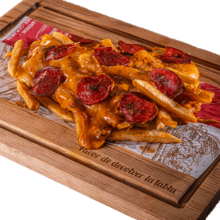 Pepperoni Piza Fries